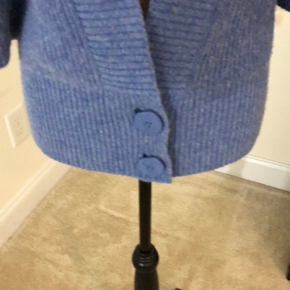 Anthropologie Blue boho sweater - Picture 4 of 7